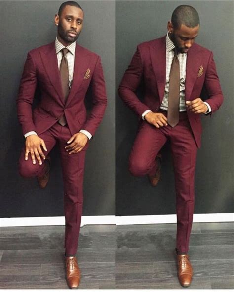 burgundy dress pants suit colors.